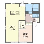 アメニティタウンDの間取り画像