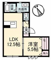 WingCourt F．Rの間取り画像