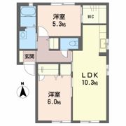メゾン ブランシュ C棟の間取り画像