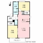 リジェール尾倉パートII A棟の間取り画像