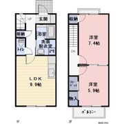 フォレストリバーBの間取り画像