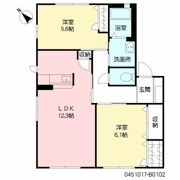 ディアコート鉄輪 B棟の間取り画像