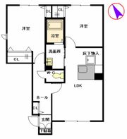 セカンド エリタージュの間取り画像