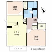 アークガーデン R棟の間取り画像