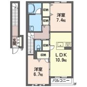 Vila Keyakiの間取り画像