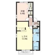アステール Cの間取り画像