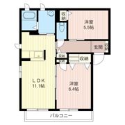 パストラーレAの間取り画像