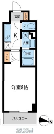 S-FORT湘南平塚の間取り画像