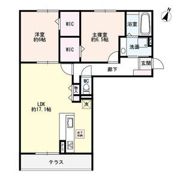 シルトクレーテ A棟 Aの間取り画像