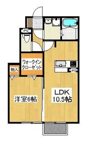 モンシャトーウィステリアの間取り画像