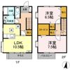 メゾン欅 Bの間取り画像