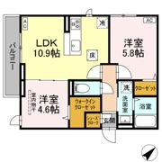 D Paina 菅Aの間取り画像
