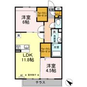 エクレール原宿の間取り画像