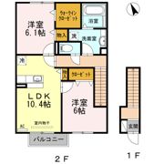ジュネス榊原の間取り画像