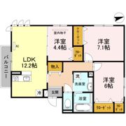 Casa Calmaの間取り画像