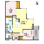 D-ROOM東本町の間取り画像