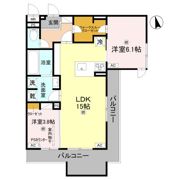 D-ROOM東本町の間取り画像