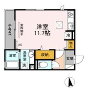 ハイアークEの間取り画像
