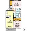 フルールスターチスの間取り画像