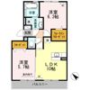 コンフォートⅢの間取り画像