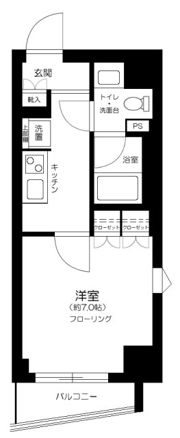 Live Casa両国Ⅱの間取り画像