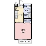 コーポサンライズの間取り画像