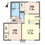 グリーンヒルズHの間取り画像