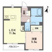 ベレオ五輪の間取り画像