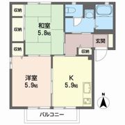 ハイライズMRIIBの間取り画像
