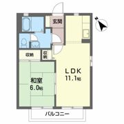 プレジオ石堂 Bの間取り画像