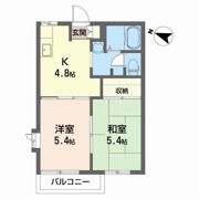プレステージ川岸 Eの間取り画像