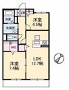 シャーメゾン宇多津 B棟の間取り画像