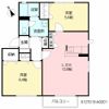 ビューハイム A棟の間取り画像