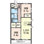 シャーメゾンオークの間取り画像