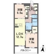 グランシャレの間取り画像