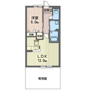 ケイズリンク加治屋Cの間取り画像