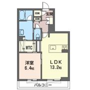 ヴィラ フェリシアの間取り画像