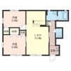 ブランフルールの間取り画像
