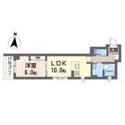 フェリシードの間取り画像