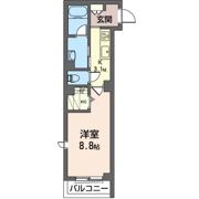 ウイング木更津の間取り画像