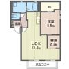 メゾン神田 Dの間取り画像