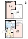 Room東園田(ルームヒガシソノダ)の間取り画像