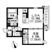 ソレイユ調布の間取り画像