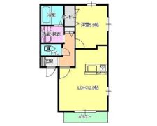 ラ・セーヌ築港新町の間取り画像