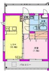 （仮称）都城市中町マンションの間取り画像