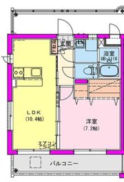 （仮称）都城市中町マンションの間取り画像