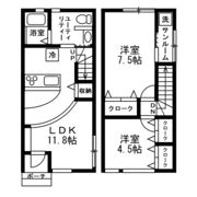 ドルチェ・ヴィータ B棟の間取り画像