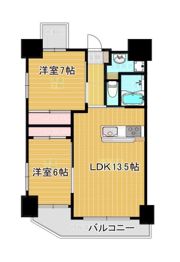 グランヴィア鴨池の間取り画像