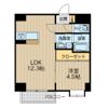 OVEST平成の間取り画像