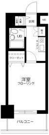 クレアシオン浅草の間取り画像